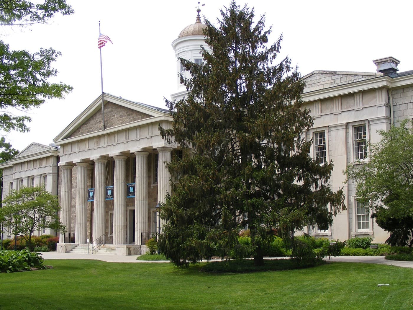 The historic Baltimore County Courthouse in Towson, Maryland