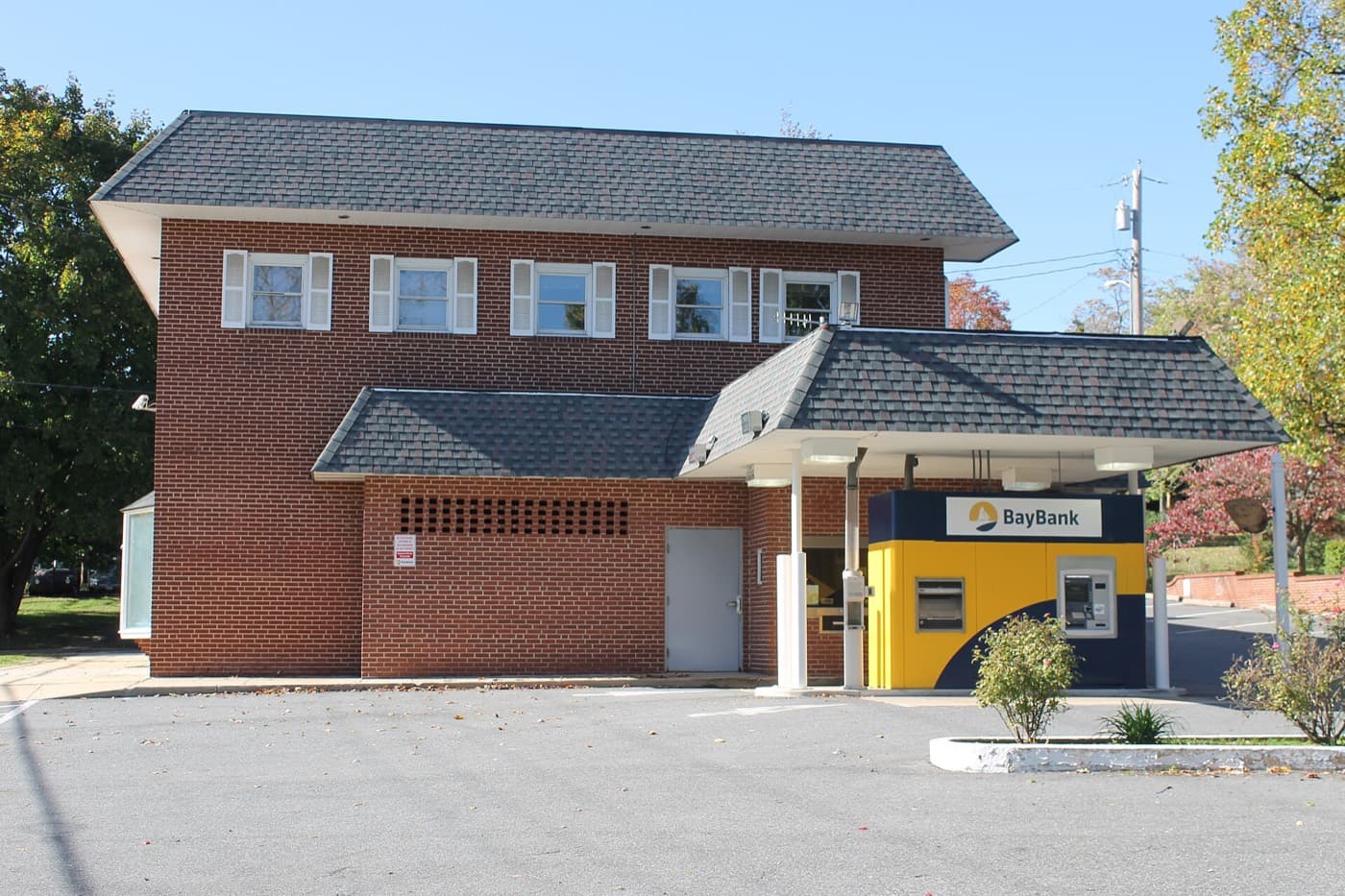 The Bay Bank building in Parkville, Maryland