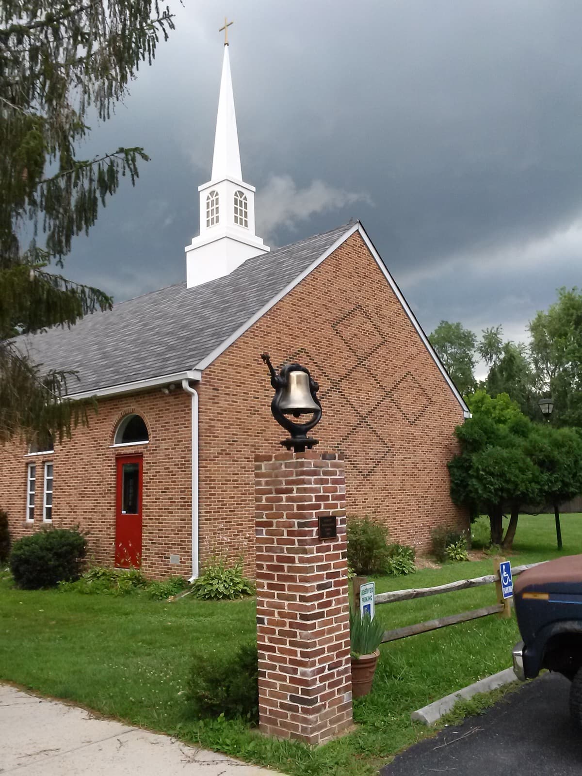 The Church of the Resurrection near the site of colonial Joppa, Maryland