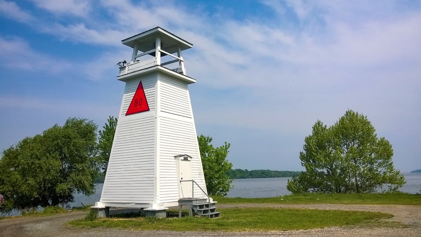 The Fort Washington Lighthouse on the Potomac, Fort Washington, Maryland