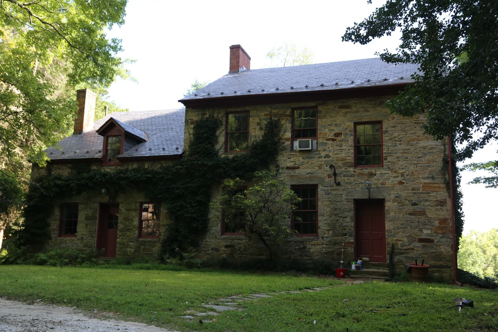 Woodside, an 1823 Federal-style house on the National Register of Historic Places near Abingdon, Maryland